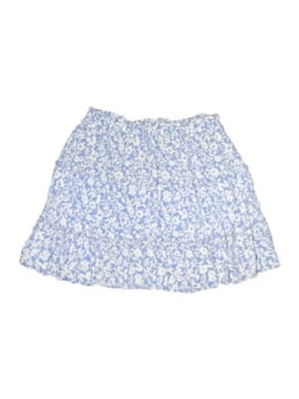 GB Girls Light Blue Floral Tiered Skirt NWT Size M